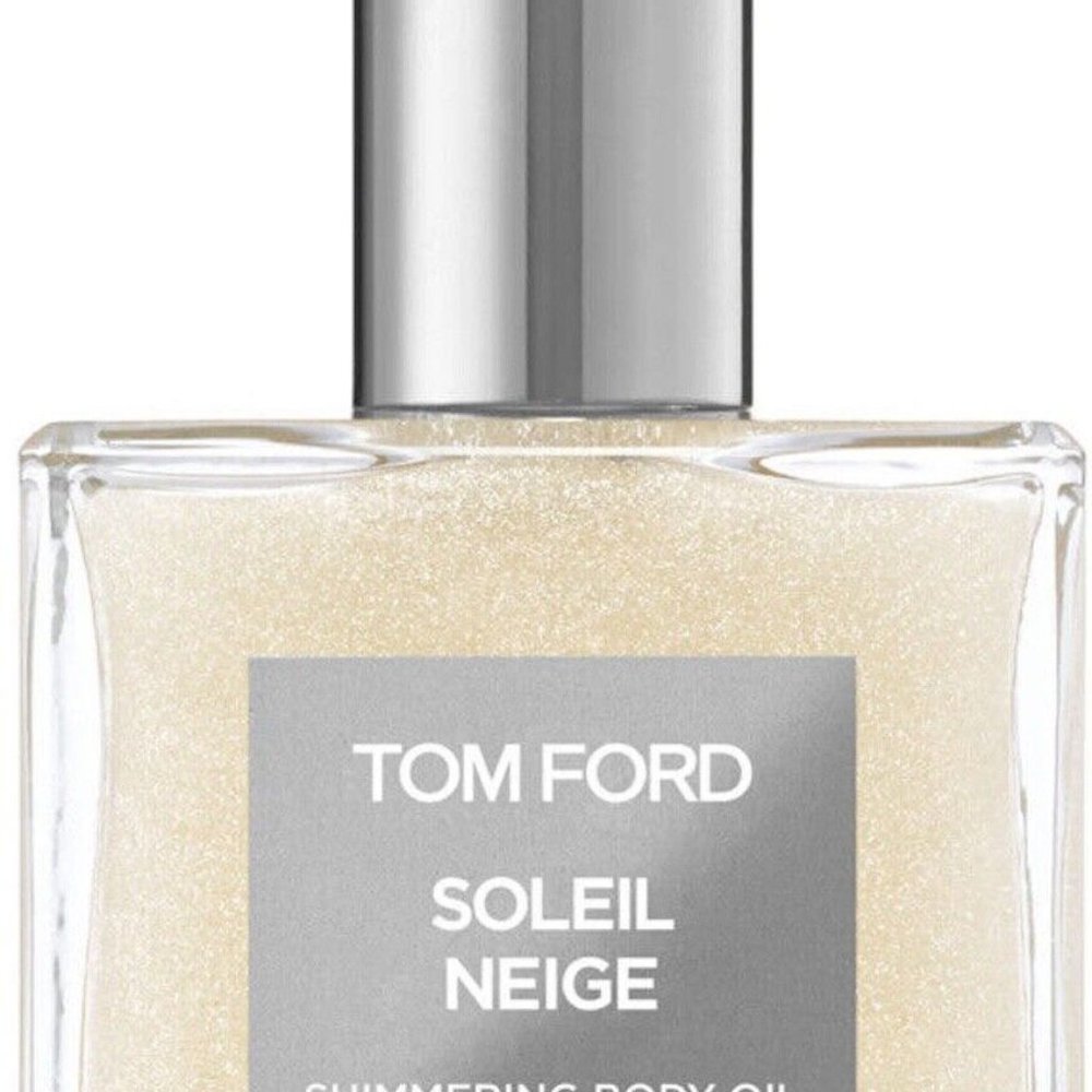 NIB Tom Ford Large Soleil Neige Shimmering Body Oil - 100 ML - Factory Sealed